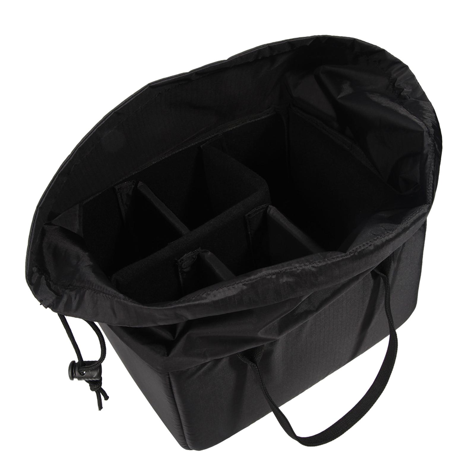Camera Insert Bag Camera Inner Bag Convenient Drawstring Bag Outside Waterproof чёрный