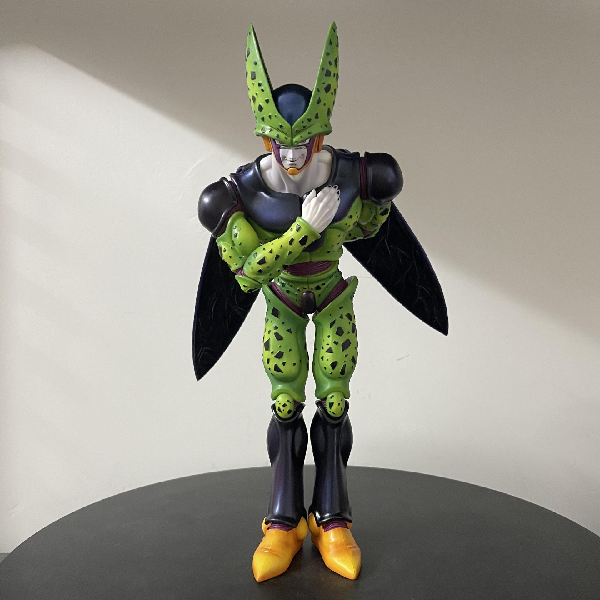 

Dragon Ball Anime Peripheral Bow And Bend Over Cell Action Model Scene PVC Statue Collection Boy Toy Birthday Decoration Doll Gi