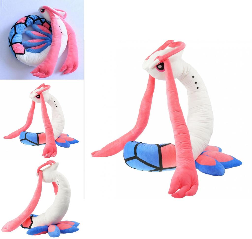 Exquisite Pokemon Go Milotic Handmade Plush Doll Soft Toy Pillow Gift 94''