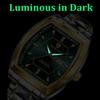 Light Luxury New Women Men Watch Business Steel Strip Waterproof Calendar Ladies Fashion Quartz Wristwatches Gift
