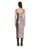 Too Much Tax Cowgirl Printed Dress Brown