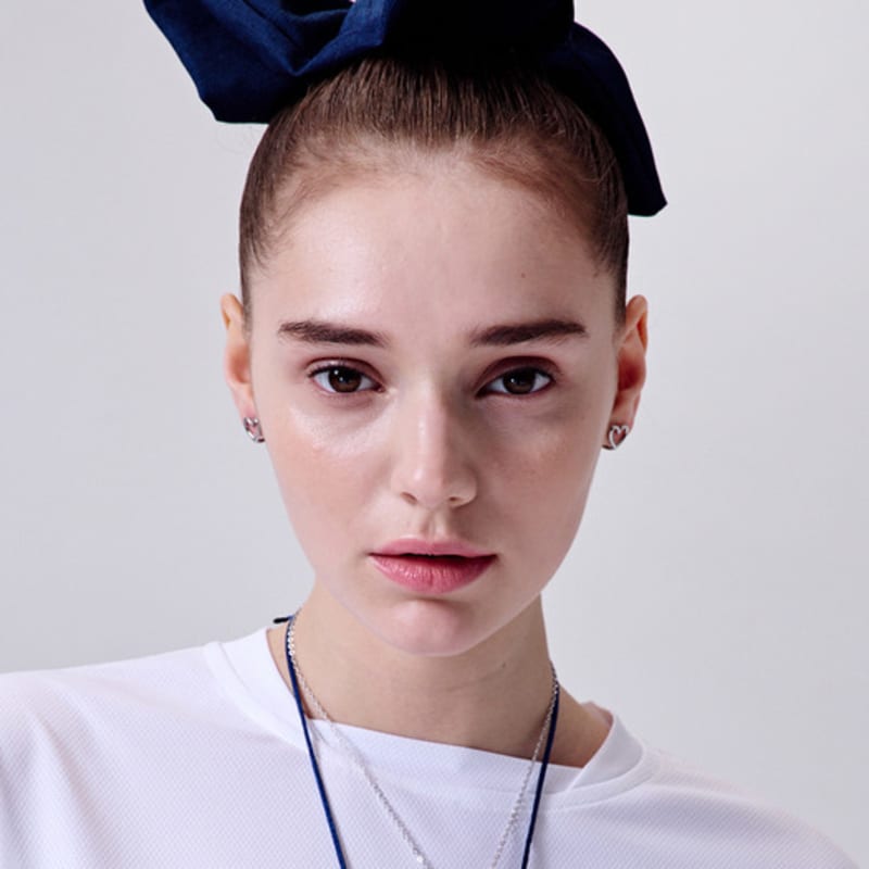 

Август Гармония Джинсовые Квадратные Резинки Скранчи / Темно-синий ONE