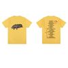 Travis Scott Shortsleeved Mens And Womens Tshirts Utopia Hiphop Street Letter Ins Tshirt European And American Rap