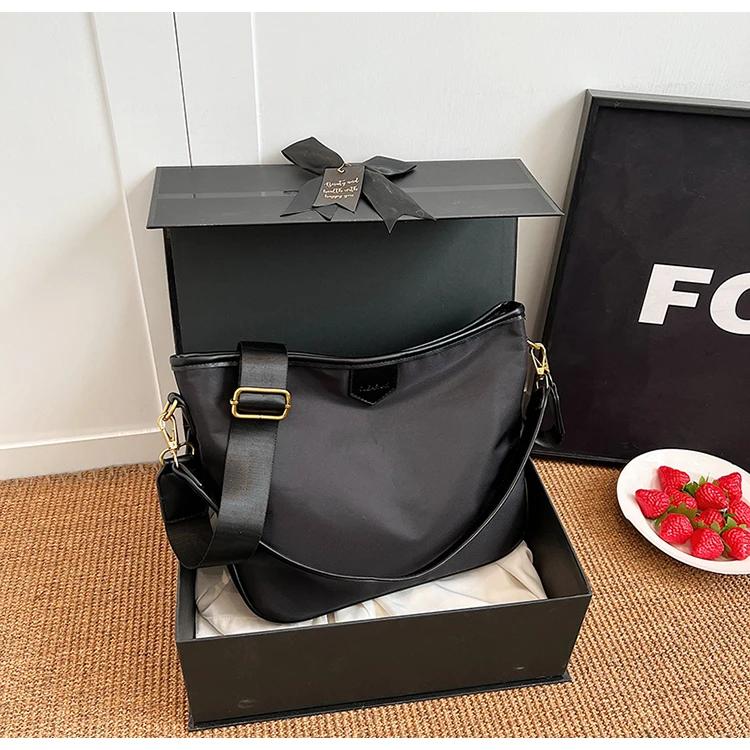 

Швейные нейлоновые женские сумки с верхней ручкой на молнии, высококачественные сумки через плечо для женщин