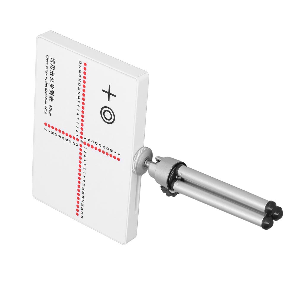 9PCS Eyeglasses Optometric Testing Tool Double Holder Accurate ACA Phoria Strabismus Tester