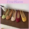 Ballet Flats For Women With Pu Material Soft Sole For Daily Wear Spring 2024