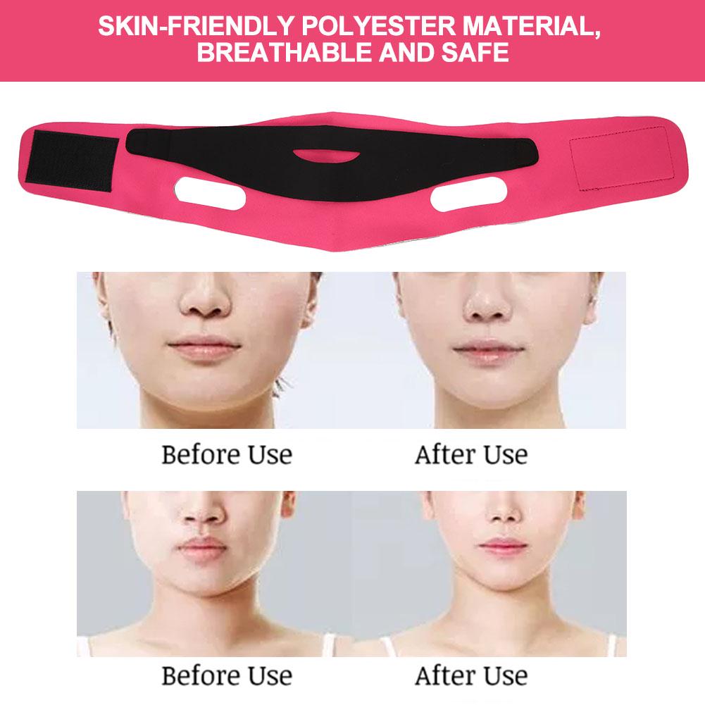 Breathable Face Slimming Belt Facial Lifting Tightening Mask Anti Wrinkle Double Chin Removal