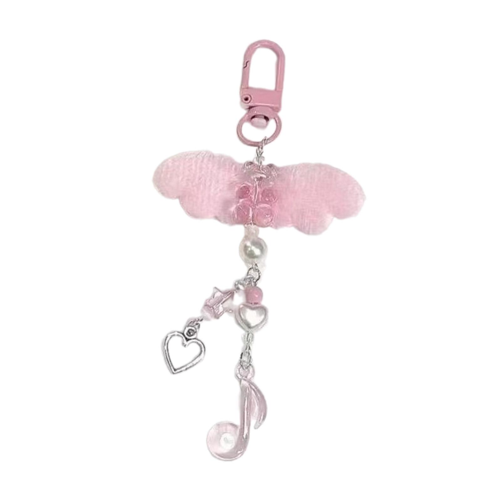 

Милый брелок с подвеской в виде звезды и сердца, кулон для сумки, телефона, женский рюкзак, подвеска, милое подвесное украшение