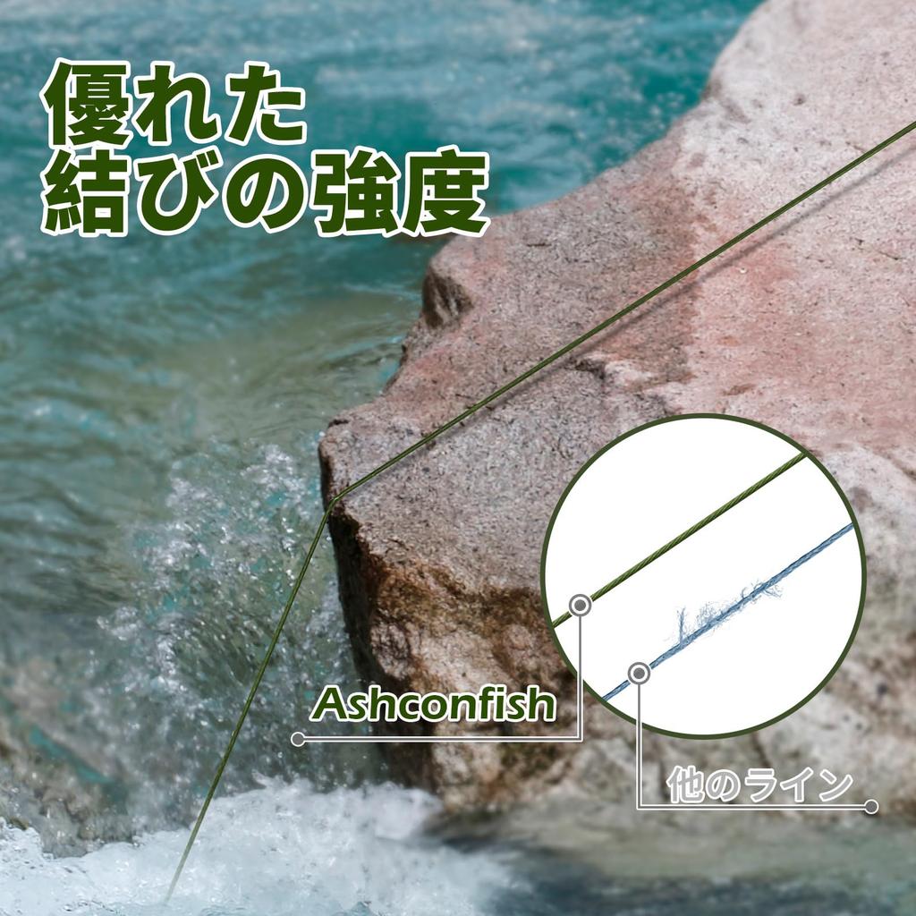 Ashconfish PE Fishing Line, 8-Strand, 1000m, Strong, High Sensitivity, Abrasion Resistant, Low Stretch, Red, Colorfast