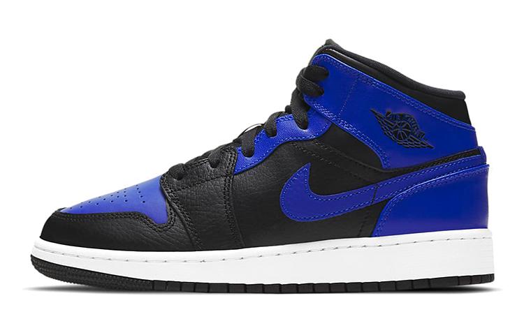 Jordan 1 Mid Hyper Royal GS 554725-077 35.5