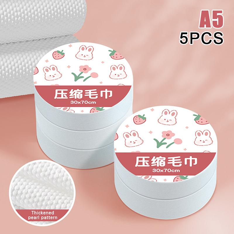 5/10pcs 30*70CM Disposable Compressed Towel Large Thickened Bath Towels Travel Hotel Bath Washable Towels Face Cleansing Towels