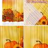 2pcs, 2D FLAT PRINTING Curtains (Without Rod) Autumn Harvest(1) Festive Fashion Curtains Prints Light Filtering Curtains Art