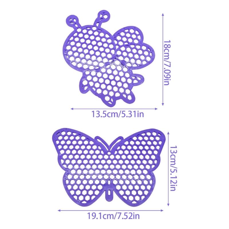 Plastic Bees/Butterfly Shaped Watering Device Waterer Feeder Practical Pollinator for Beekeepers Garden Enthusiasts