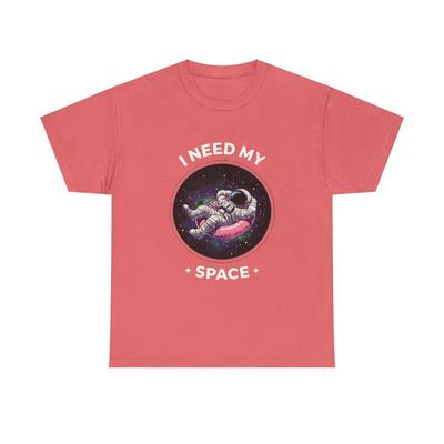 I Need My Space Heavy Cotton T Shirt