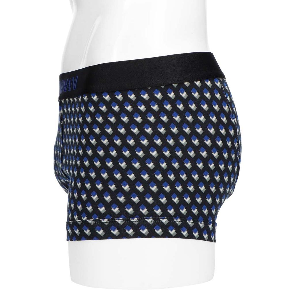EMPORIO ARMANI Men's Classic Pattern Mix Boxer Shorts, Size S (EU Size, 98. Black), 54075049 (EU Size Small, 98. Black)