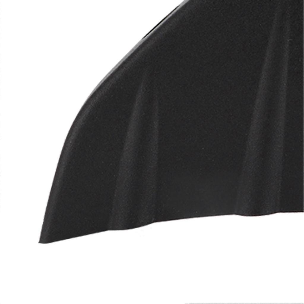 4pcs Rear Bumper Lip Spoiler Protective Trim Black Maintenance Replacement Universal