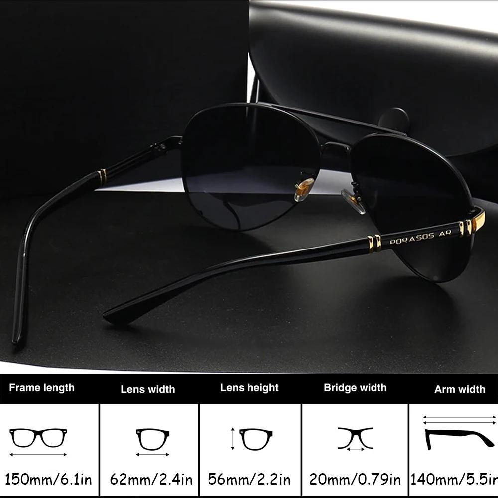 For Male Male's Sunglasses Aviator Sunglasses Female Alloy Metal Frame Eyewear for Traveling Surfing Driving Fishing UV Protection 400