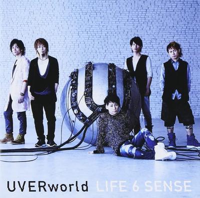 CD UVERWORLD - LIFE 6 SENSE SRCL7605 Gr8! Records 2011 Japan Japanese Pop/Rock