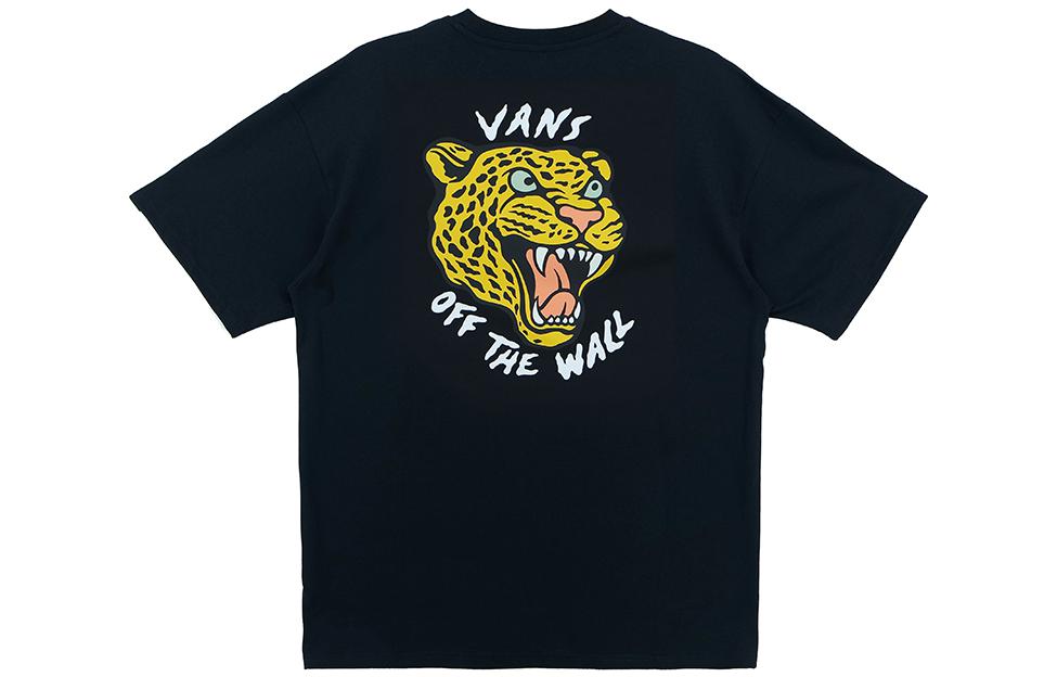Vans Set in Sleeve T Shirt Men s Black VN0A7PZIBLK XS