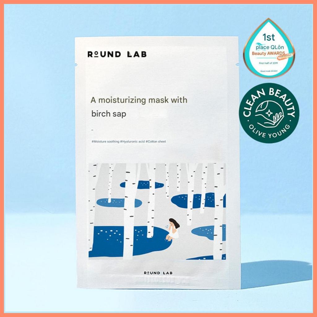 ROUND LAB Birch Juice Moisturizing Mask Sheet 10 Sheet