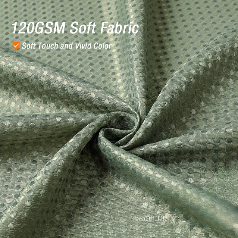 Solid Color Waffle Waterproof and Mildew Proof Polyester Shower Curtain, Bathroom Curtain, Bathroom Partition Curtain, Shower Curtain