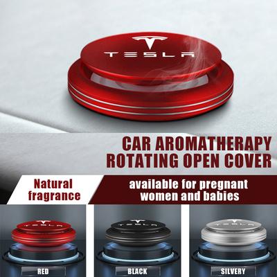 1pc Car Air Freshener Fragrance Solid Perfume Aromatherapy Tablets Car Valve Accessories For Model 3 S X Y Roadster WYE