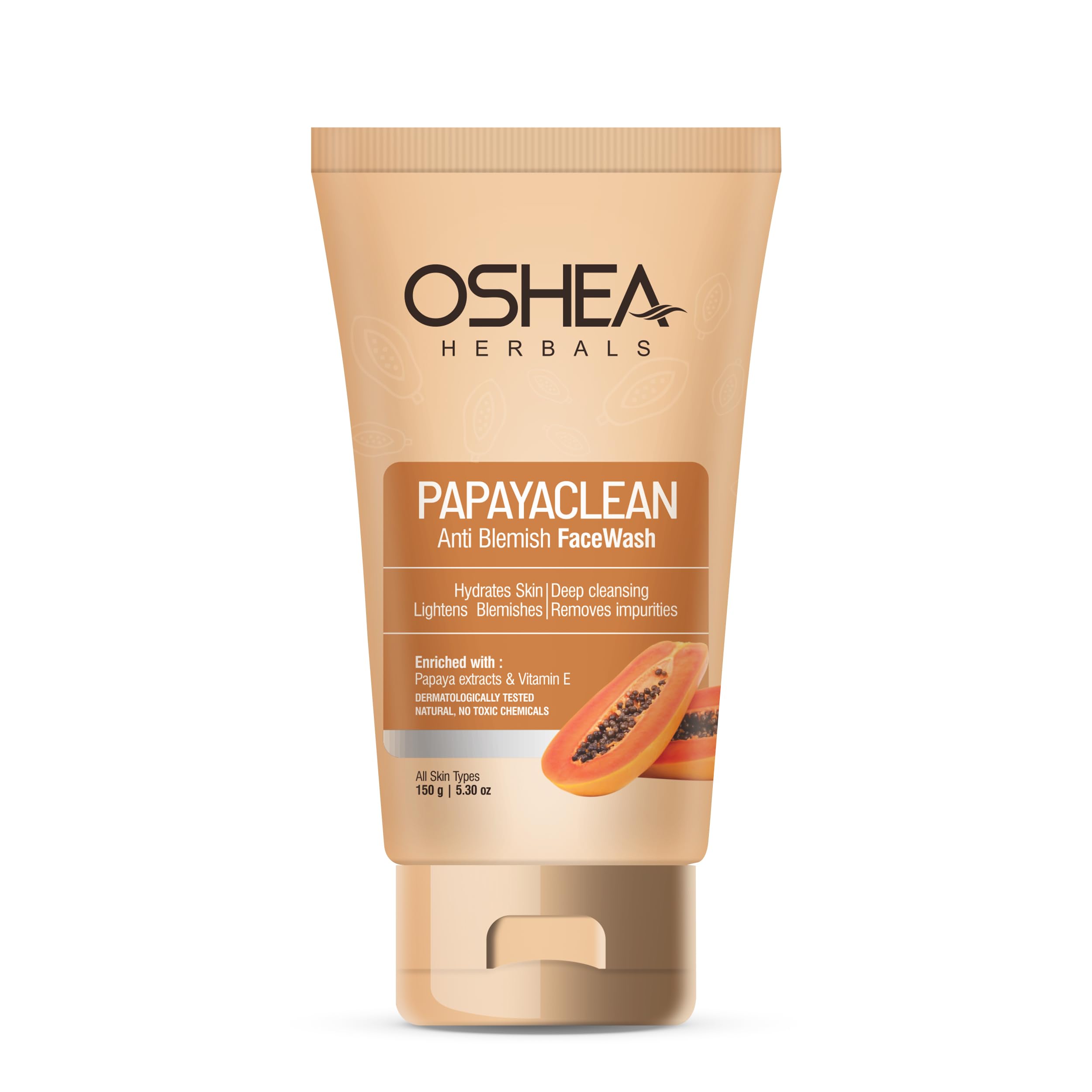 Oshea Herbals Papayaclean Sejas mazgāšanas līdzeklis