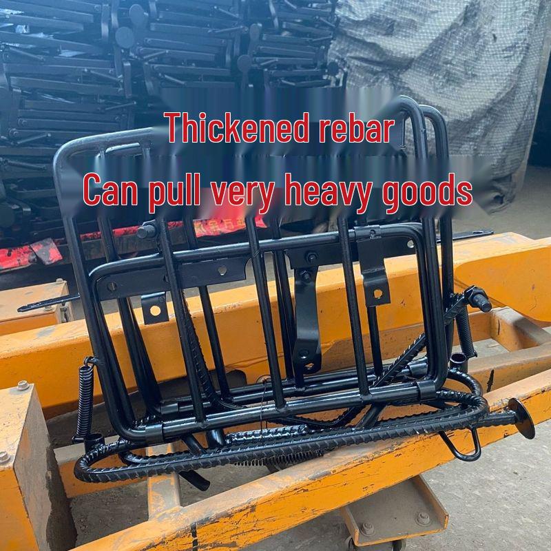 Steel Cargo Rack for Suzuki & Honda Motorcycles - Thickened for Enhanced Load-Bearing Capacity