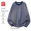 Women's Striped Cotton Long-Sleeve T-Shirt