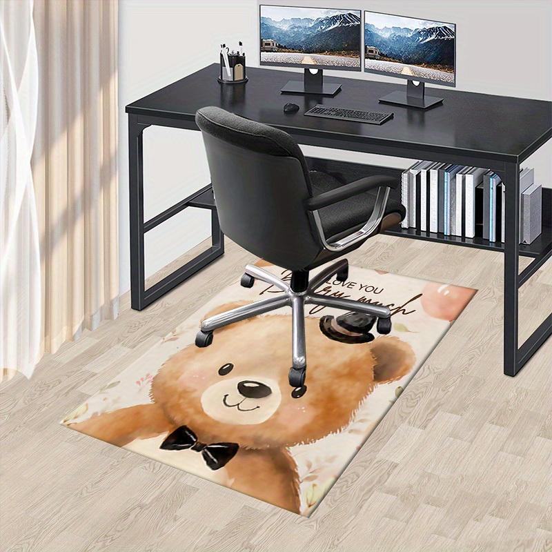 

Office Carpet I Love You Beary Much Sofa Rug, Chair Mat Protection 60cm by 90cm