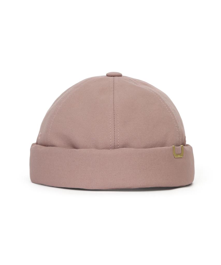 Eondeokeonteulolseutyudio Cotton Brimless Cap Half Moon / Seed Bio / Pink