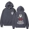 Game Hollow Knight Graphic Print Hoodie Unisex Fashion Casual Fleece Cotton Tracksuit Male Vintage Oversized Pullover Hoodies