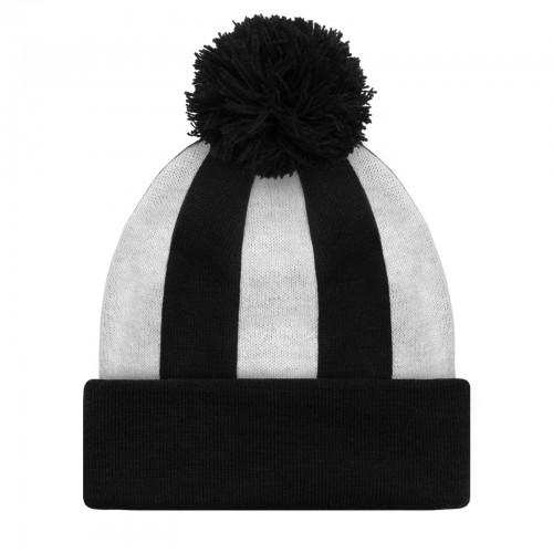 Fan Originals Newcastle Striped Bobble Beanie