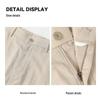 Kangbo Men's Linen Lyocell Loose Straight Casual Pants
