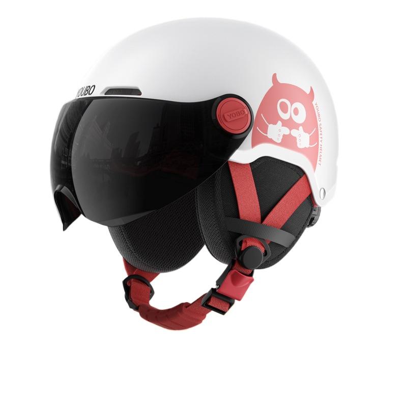 Electric Car Helmet Couple Four Seasons Universal Battery Motorcycle Men's Half Helmet Helmet