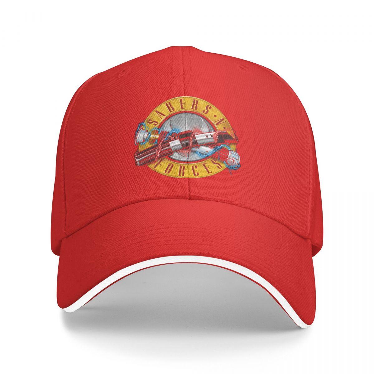 

Бейсбольная кепка Guns N Roses со световым мечом, аксессуары, модная одежда для рок-группы, унисекс, женская уличная кепка для бега, гольфа, регулируемая посадка One Size