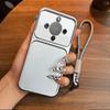 Luxury Big Window Phone Case with Lanyard for HONOR X9d,X9c Smart Premium Textured Casing
