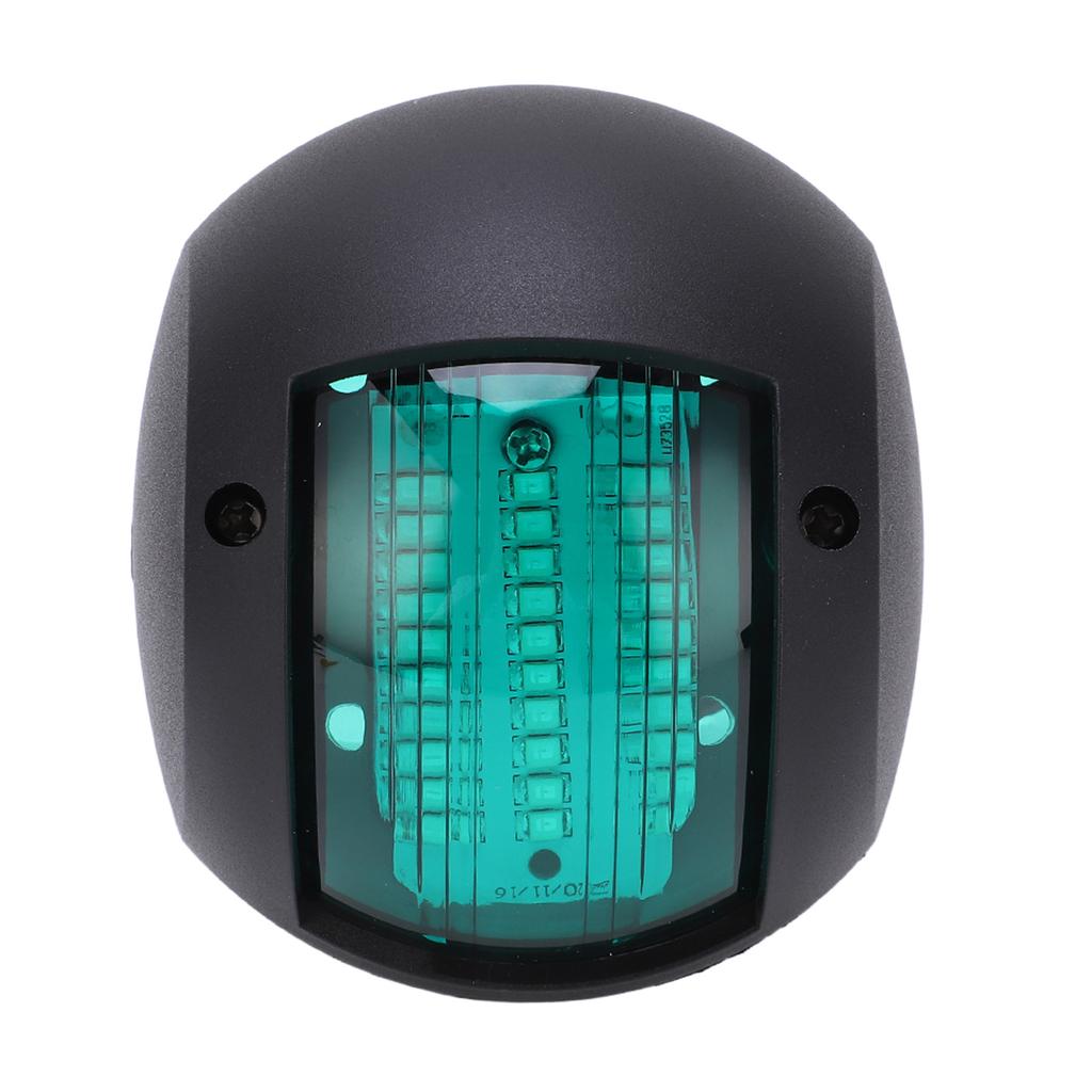 2 Stück Marineboot Yacht Signal Leuchte LED Navigations Buglampe Rot Grün Schiff Bordlicht für Segeln 12V‑24V 3W