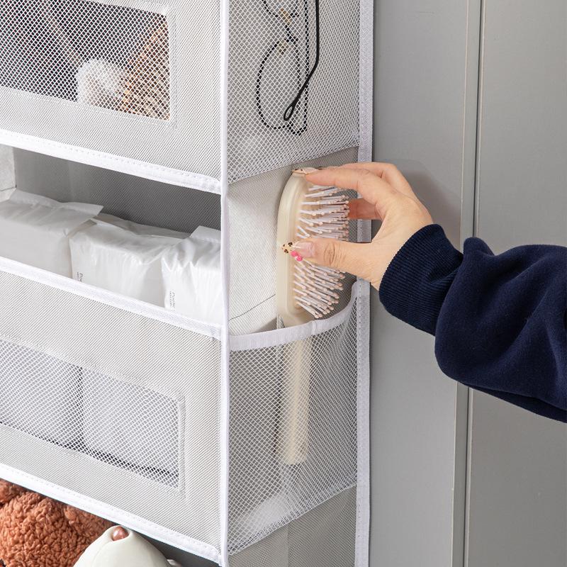 Multifunctional Over-the-Door Hanging Storage Bag and Phone Organizer