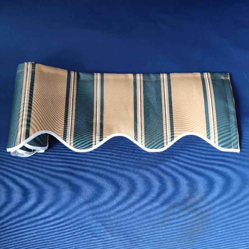 Retractable Awning Patio Replacement Fabric Window Valance Manual Exterior Sun Shade Deck Window Cover Sunshade Canopy Curtain