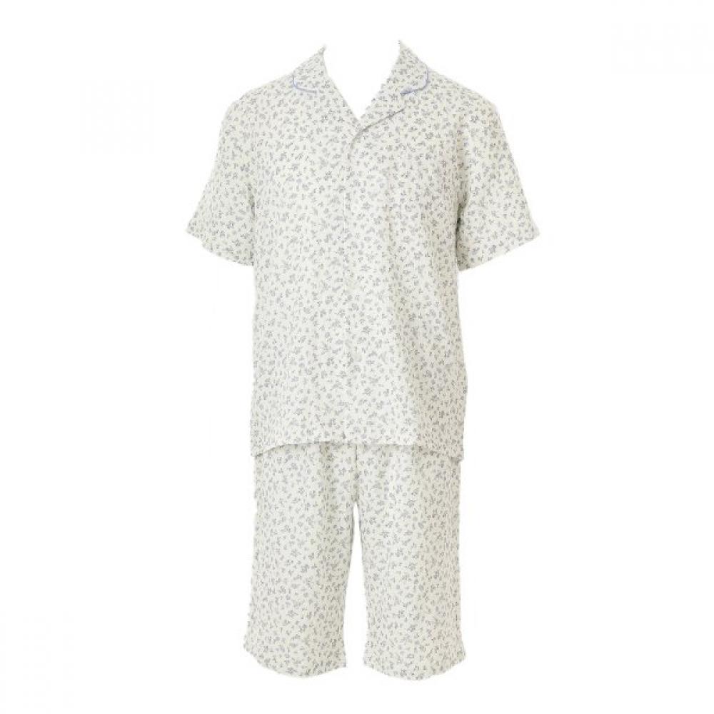 VenuS Cool PolyeSter Pleated Floral Print Men S pajamaS[vpaS209m] beige/95