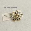 Exaggerated Open Ring Open Adjustable Women Ring Creative Hollow Flower Ring  Special Occasion