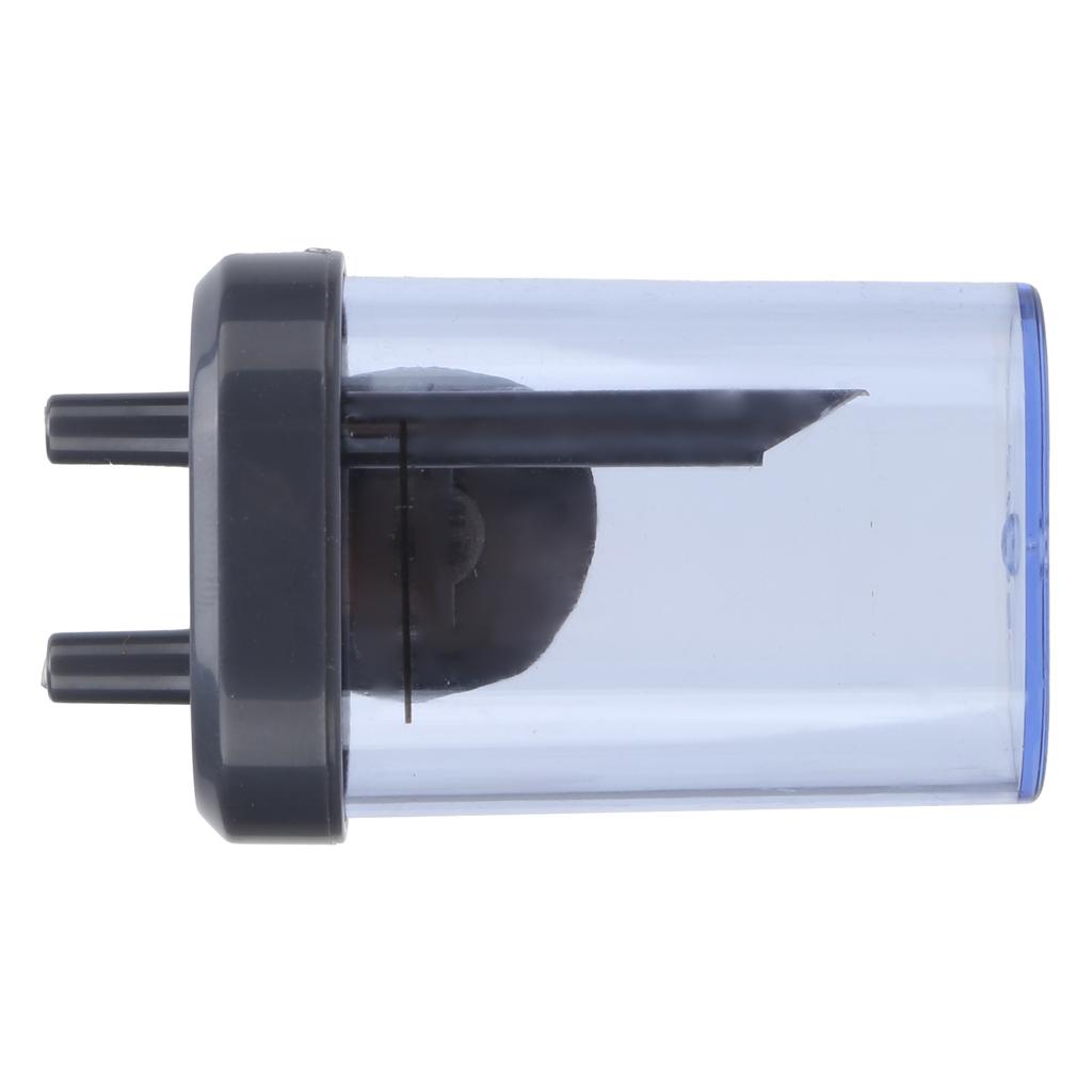 CO2 Bubble Counter Portable ABS Plastic CO2 Diffuser with Suction Cup for Aquarium Fish Tank