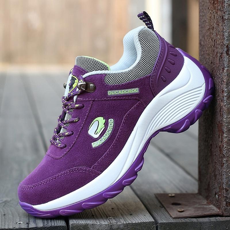 Zimowe Damskie Codzienne Trampki Sztuczny Zamsz Pluszowe Ciepłe Buty dla Kobiet Buty do Biegania Antypoślizgowe Trampki na Platformie Zapatillas Mujer