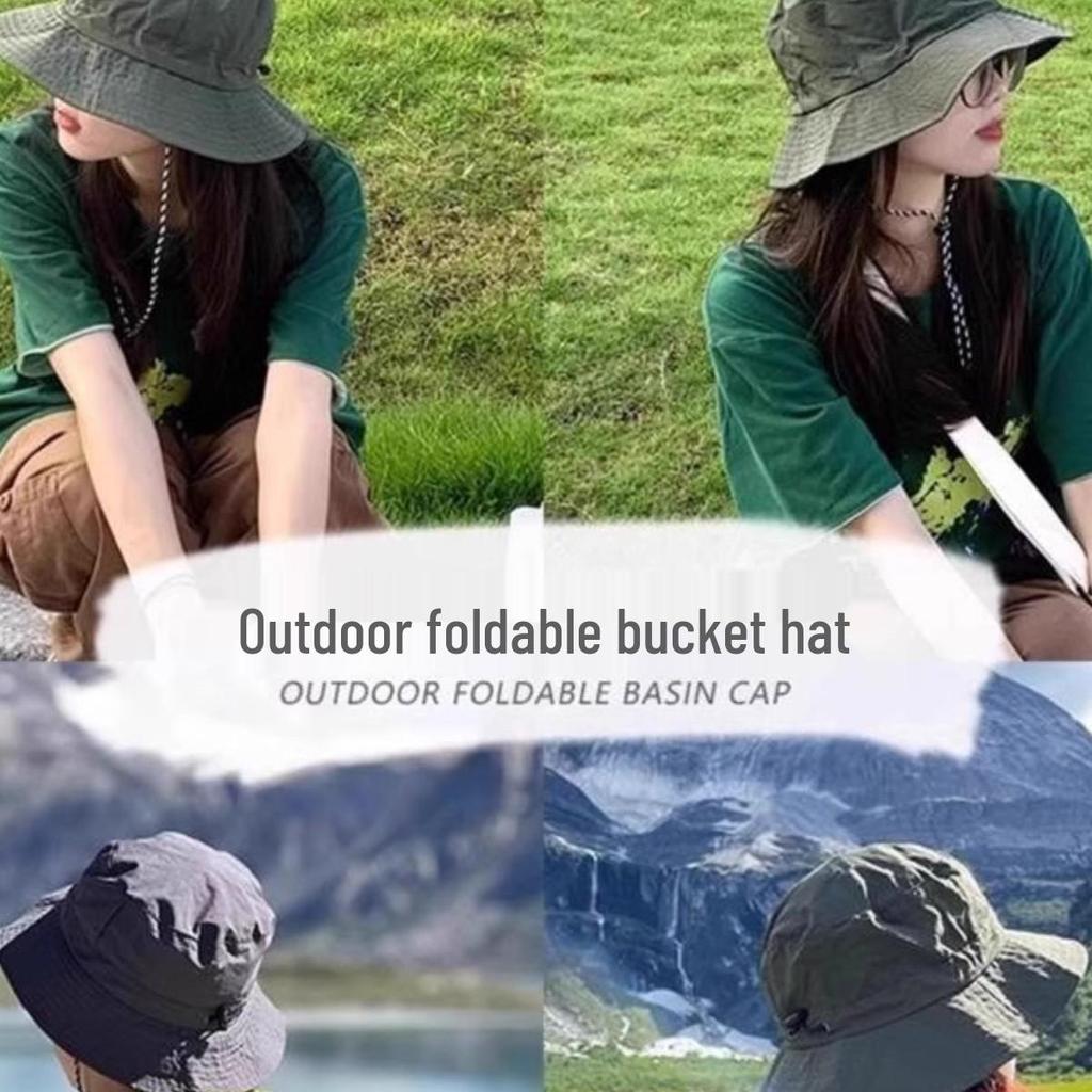 Packable Sun Protection Waterproof Fisherman Hat for Women & Men - Lightweight Summer Beach & Hiking Hat