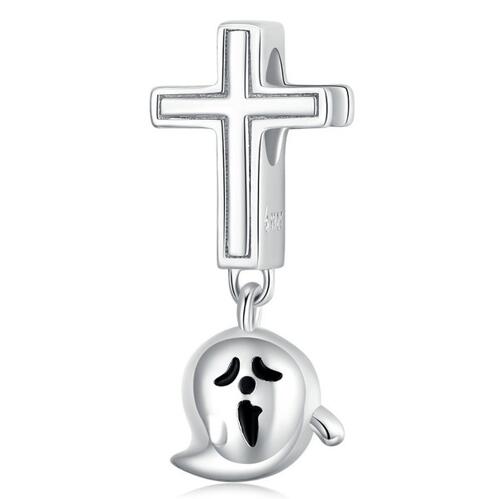 High Quality Women 925 Sterling Silver Cross Charm Necklaces Fine Jewelry Making