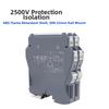 4-20mA To 0-10V Current Voltage Isolator for Industrial Process Control with 0.1% Accuracy and DIN Rail Mounting