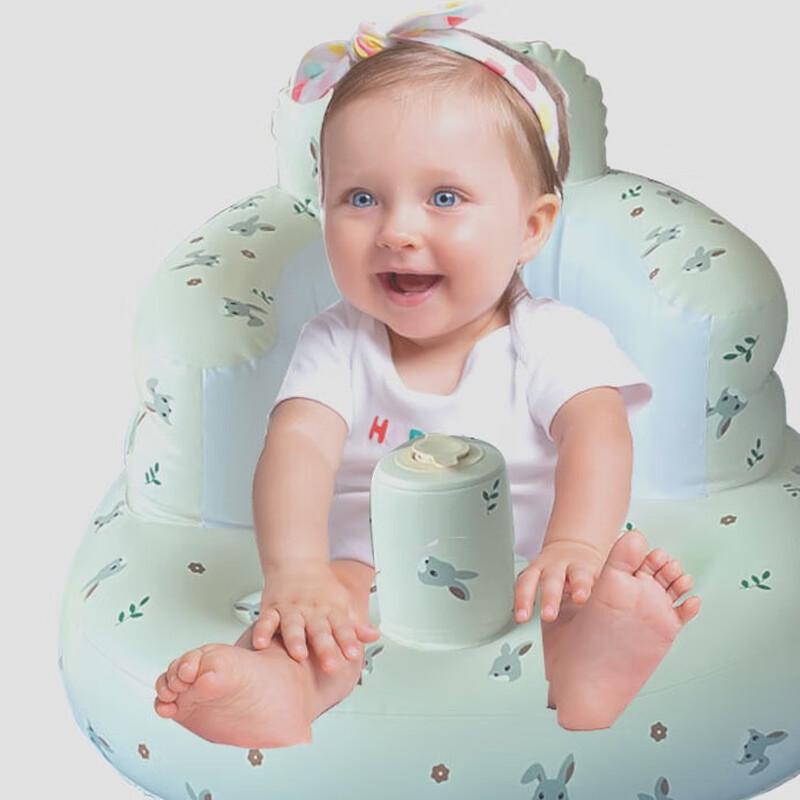 WEZHO Baby Inflatable Learning Sofa Chair