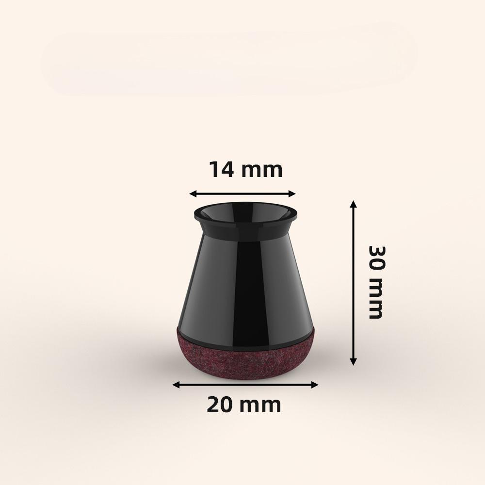 8/24 Pcs Chair Leg Floor Protectors for Hardwood Floors, Silicone Chair Caps Covers Furniture Pads Sliders Wrapped Felt Bottom