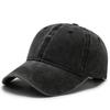 Retro Distressed Embroidered Duckbill Baseball Cap Sunshade for Men